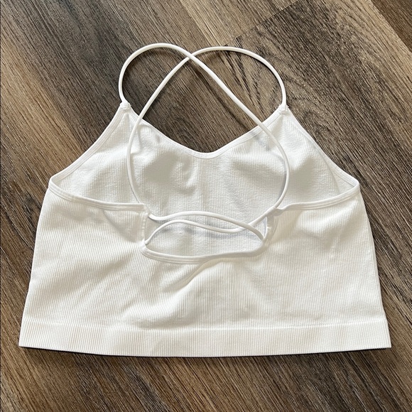 (4) NWOT Ribbed Crop Top - Picture 2 of 3